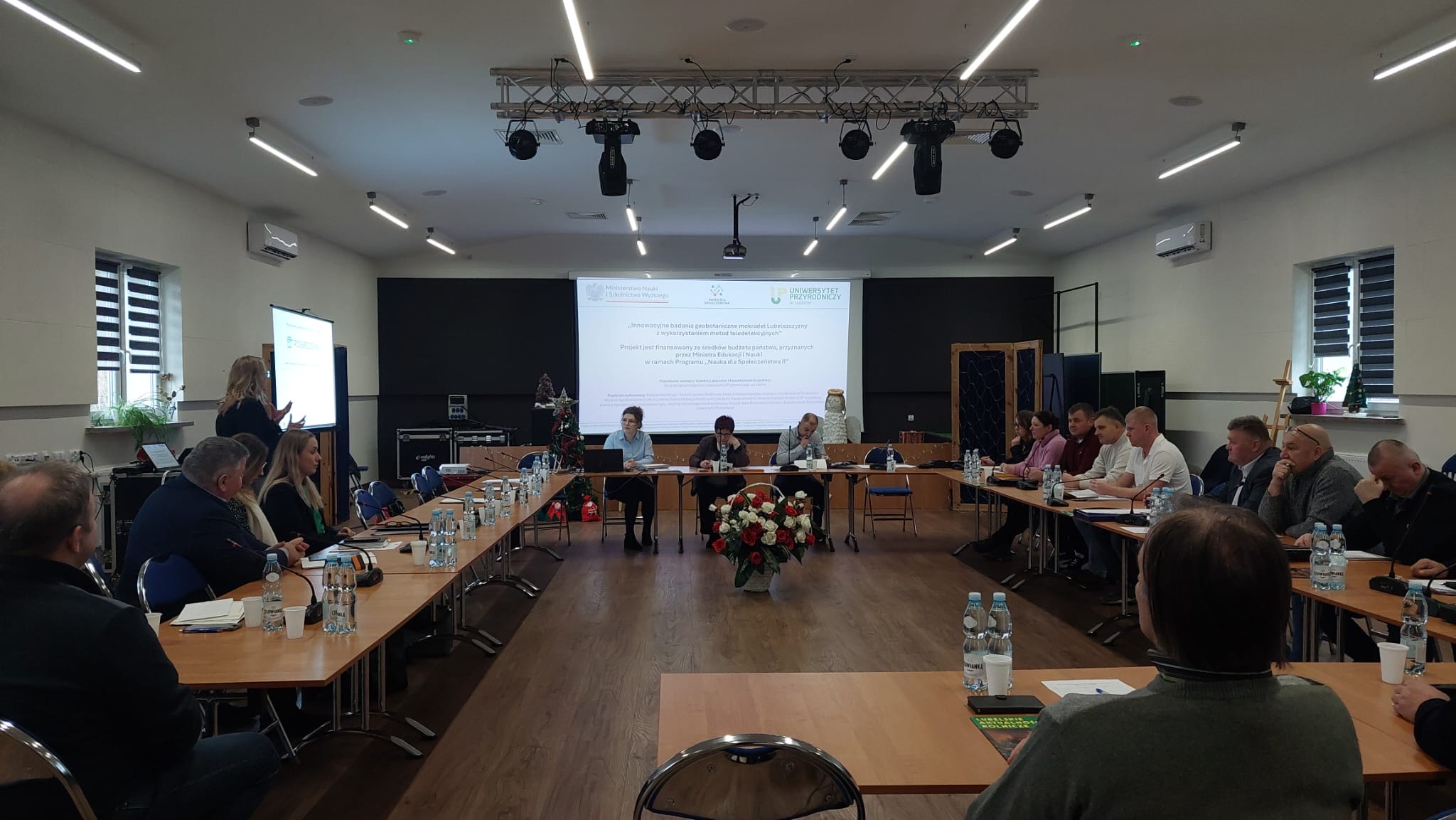 Spotkanie z lokalną społecznością gminy Sułów dotyczące upowszechniania wyników badań prowadzonych w ramach projektu MNiSW