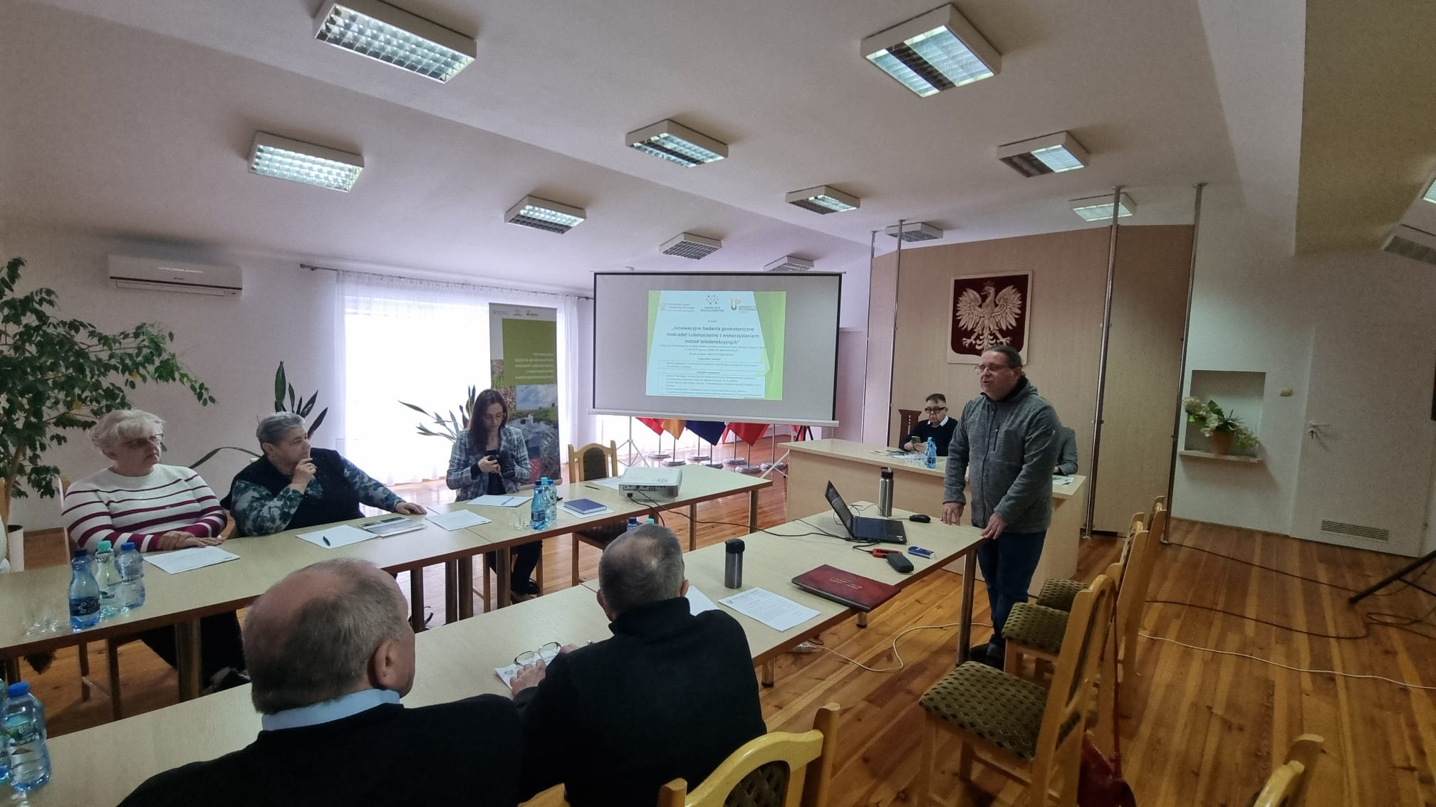 Spotkanie z lokalną społecznością gminy Izbica dotyczące upowszechniania wyników badań prowadzonych w ramach projektu MNiSW